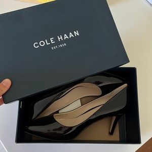 Cole Haan black pumps never worn - new in box